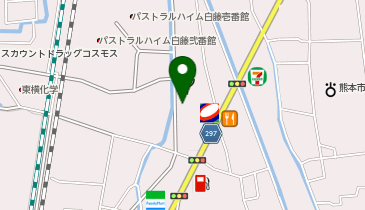 ドラッグストアコスモス 南高江店の地図画像