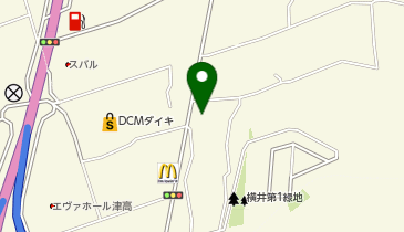 ドラッグストアコスモス 津高店の地図画像