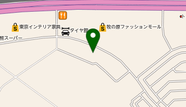 ドラッグストアコスモス 西の原店の地図画像