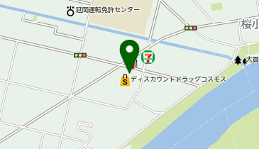 ドラッグストアコスモス 大貫店の地図画像
