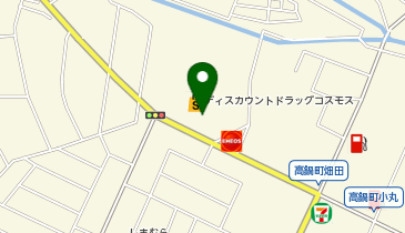 ドラッグストアコスモス 高鍋平原店の地図画像
