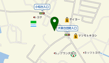 ドラッグストアコスモス 大塚台店の地図画像
