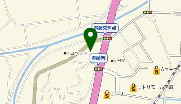 ドラッグストアコスモス 源藤店の地図画像