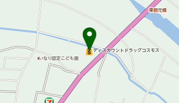 ドラッグストアコスモス 郡元店の地図画像
