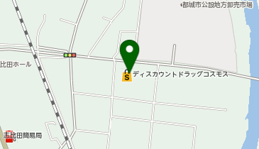 ドラッグストアコスモス 志比田店の地図画像
