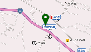 ドラッグストアコスモス 小林上町店の地図画像