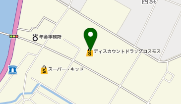 ドラッグストアコスモス 佐伯女島店の地図画像