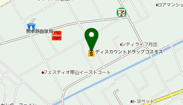 ドラッグストアコスモス 月出店の地図画像