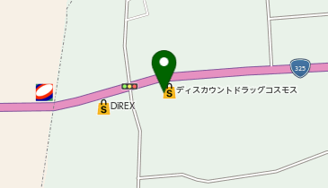 ドラッグストアコスモス 高森店の地図画像