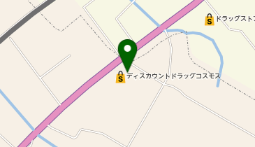 ドラッグストアコスモス 免田店の地図画像