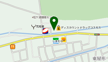 ドラッグストアコスモス グリーンランド店の地図画像