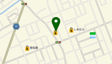 ドラッグストアコスモス 合志店の地図画像