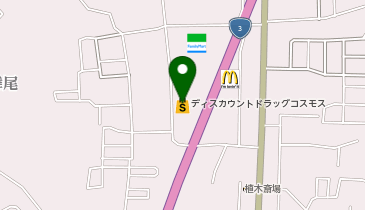 ドラッグストアコスモス 植木店の地図画像