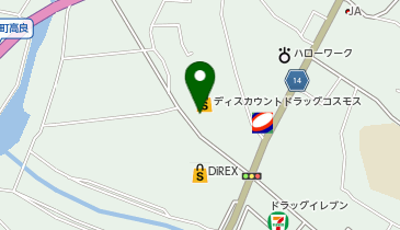 ドラッグストアコスモス 宇城店の地図画像