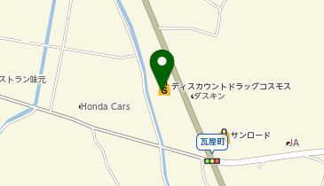 ドラッグストアコスモス 瓦屋町店の地図画像