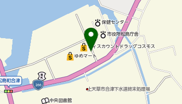 ドラッグストアコスモス 松島店の地図画像