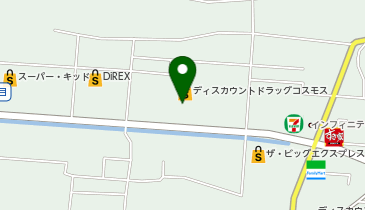 ドラッグストアコスモス 野中店の地図画像