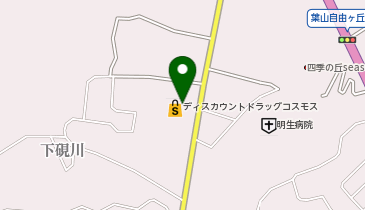 ドラッグストアコスモス 下硯川店の地図画像