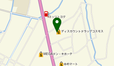 ドラッグストアコスモス 高田店の地図画像