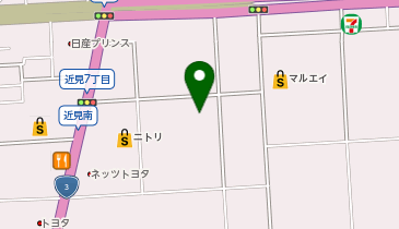ドラッグストアコスモス 近見店の地図画像