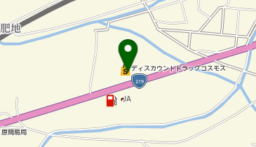 ドラッグストアコスモス 多良木店の地図画像