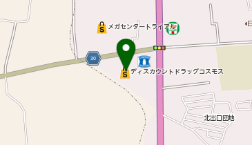 ドラッグストアコスモス 大津室店の地図画像