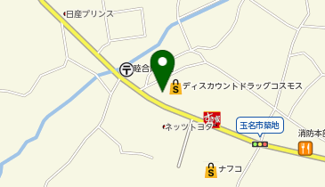 ドラッグストアコスモス 岱明店の地図画像