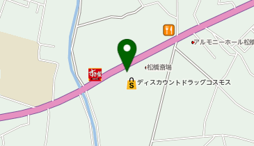ドラッグストアコスモス 松橋店の地図画像