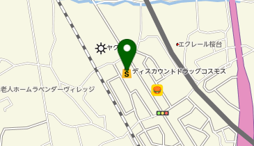 ドラッグストアコスモス 筑紫野店の地図画像