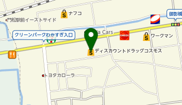 ドラッグストアコスモス 篠栗店の地図画像