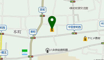 ドラッグストアコスモス 八女本町店の地図画像