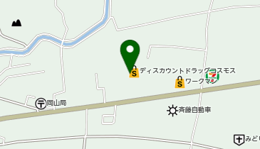 ドラッグストアコスモス 八女店の地図画像
