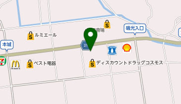 ドラッグストアコスモス 宮田店の地図画像
