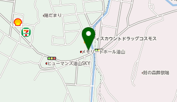 ドラッグストアコスモス 東油山店の地図画像