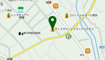 ドラッグストアコスモス 東光寺店の地図画像