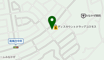 ドラッグストアコスモス 南風台店の地図画像