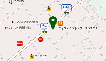 ドラッグストアコスモス 福岡空港東店の地図画像