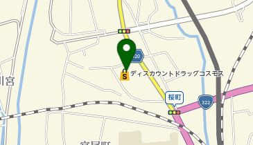 ドラッグストアコスモス 後藤寺店の地図画像