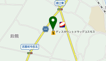 ドラッグストアコスモス 吉富店の地図画像