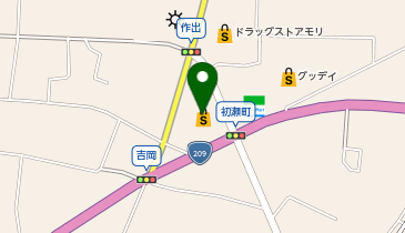 ドラッグストアコスモス 瀬高店の地図画像