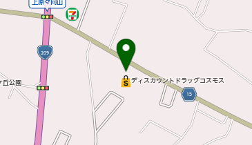 ドラッグストアコスモス 筑後熊野店の地図画像