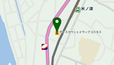 ドラッグストアコスモス 米ノ津店の地図画像
