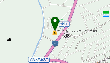 ドラッグストアコスモス 加治木店の地図画像