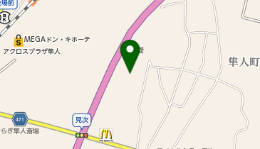 ドラッグストアコスモス 見次店の地図画像