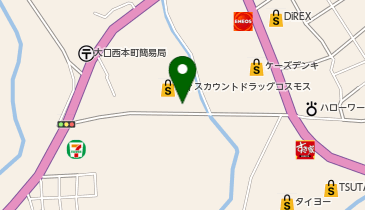 ドラッグストアコスモス 大口店の地図画像