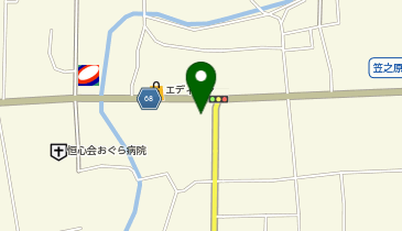 ドラッグストアコスモス 笠之原店の地図画像