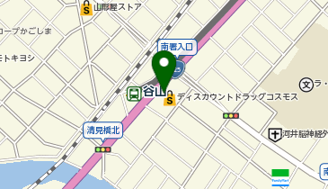 ドラッグストアコスモス 谷山店の地図画像