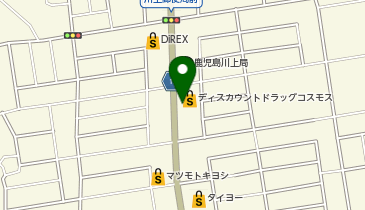ドラッグストアコスモス 川上店の地図画像