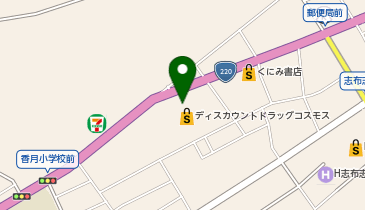 ドラッグストアコスモス 志布志中央店の地図画像