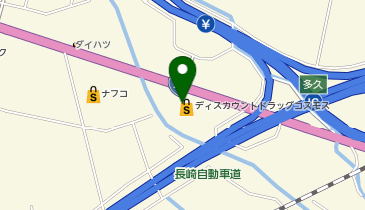 ドラッグストアコスモス 多久店の地図画像